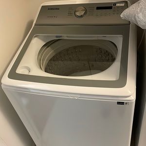 brand new washing machine